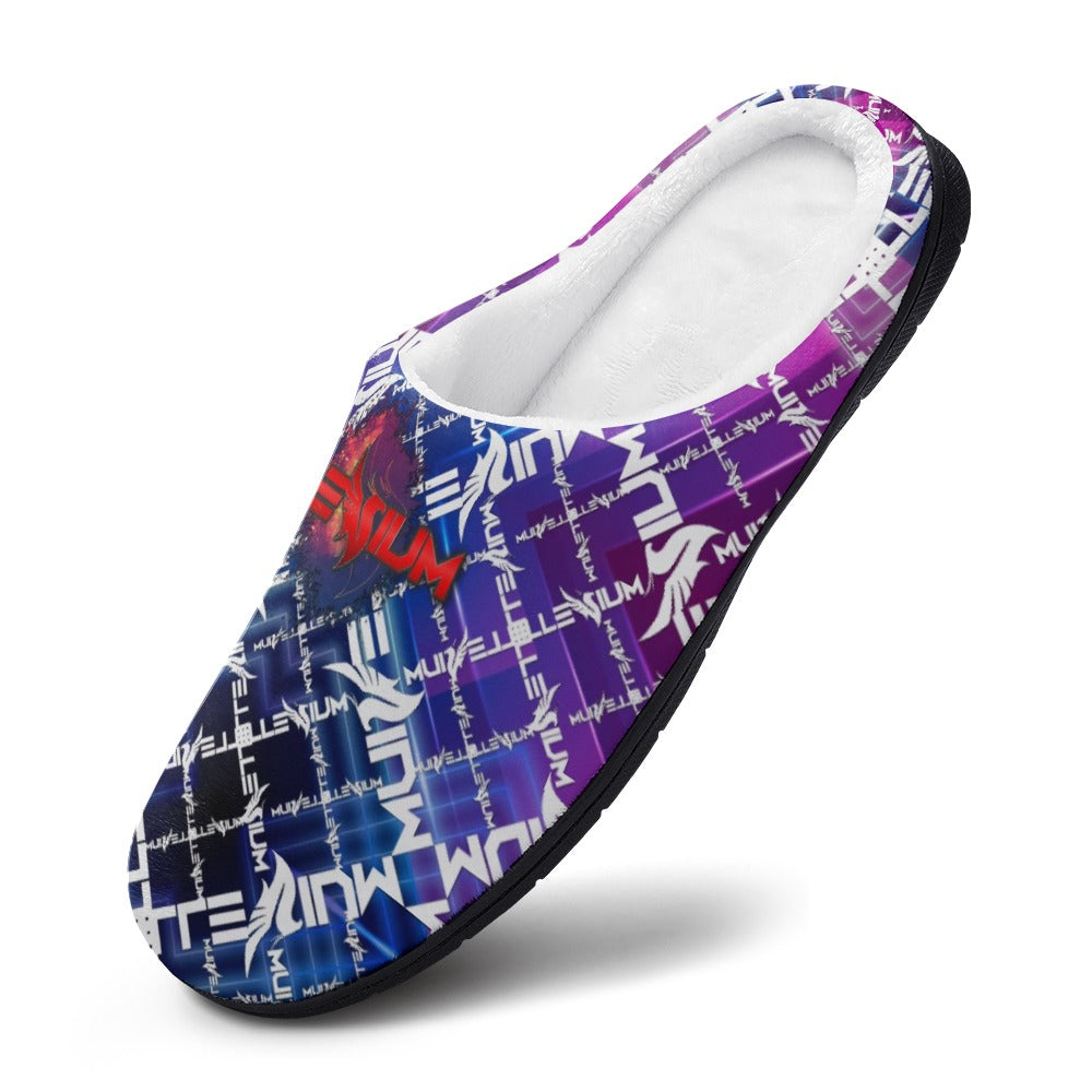EDM Artist Cotton Slippers Soft, Comfy, No-Slip, Waterproof, Odor-resistant Music Festival Rave Gifts Mens Womens Unisex LIMITED EDITION