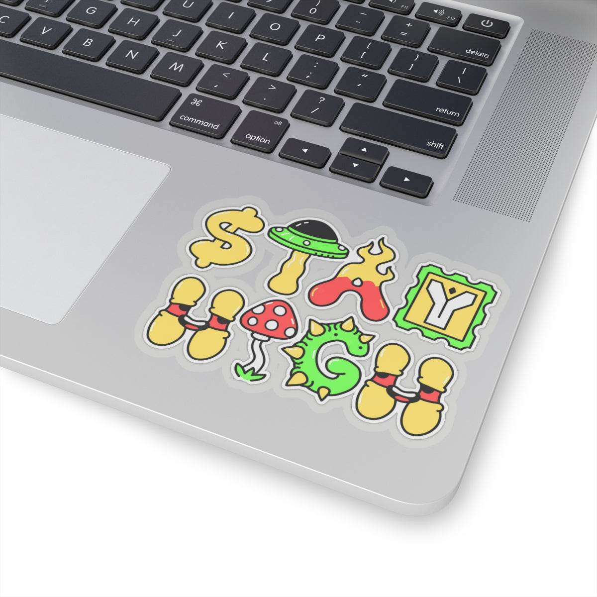 Stay High waterproof Decal no-bubble sticker for car, laptop, book, water bottle, etc