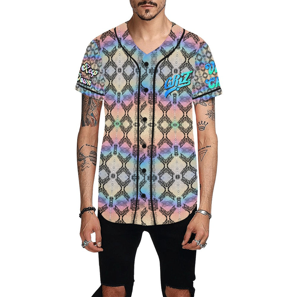 Iridescent Griz Jersey Let the Goods Time Roll