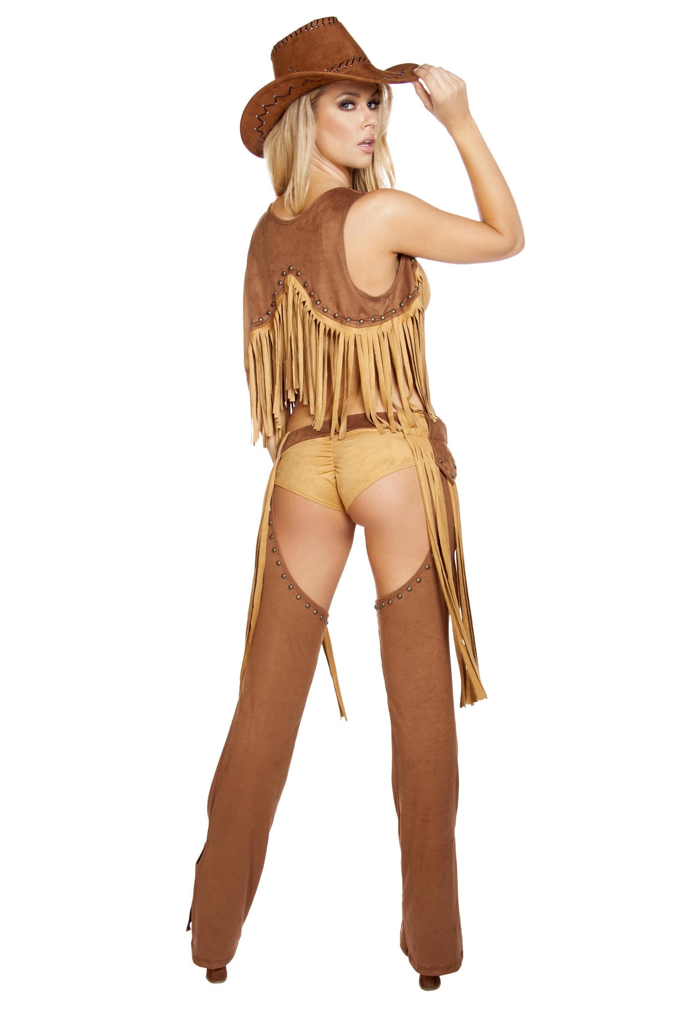 Wild Western Temptress Cowgirl Costume 5pc Set