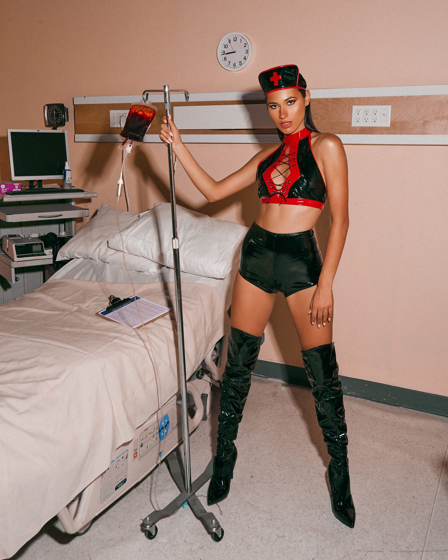 Kinky Nurse Costume 3pc Set