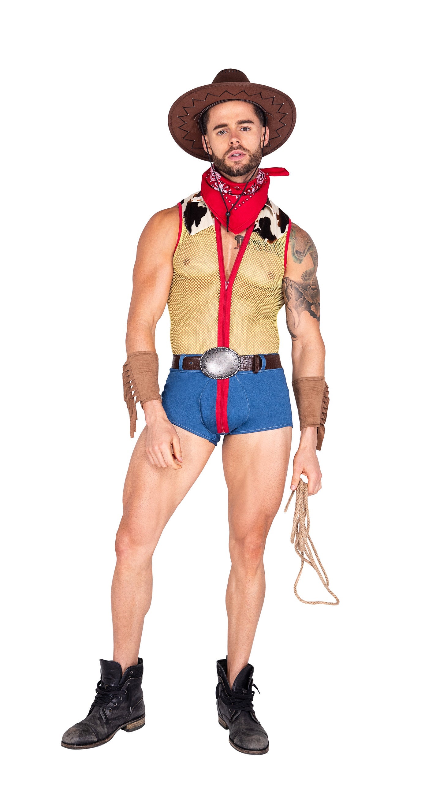 Men's Woody Toy Story Costume 4pc Set