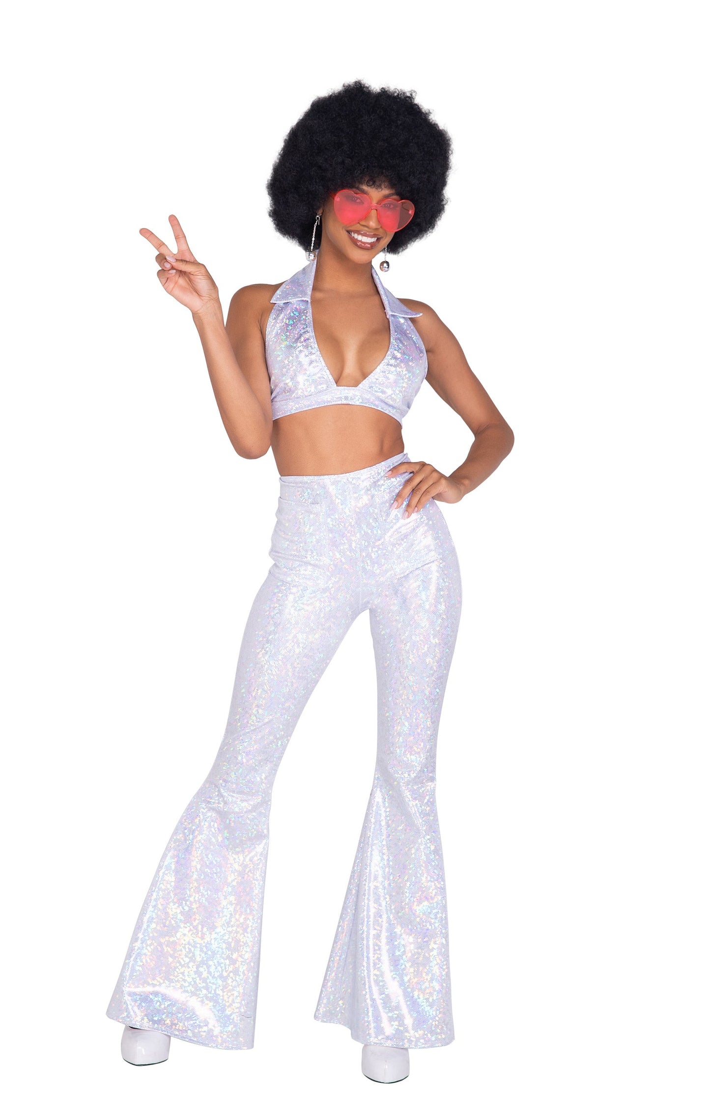 Disco Fever Retro Costume 2pc Set