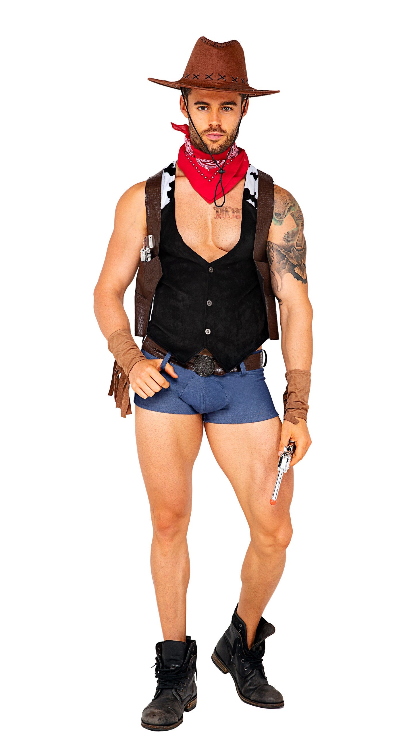 Showdown Cowboy Men's Costume 7pc Set