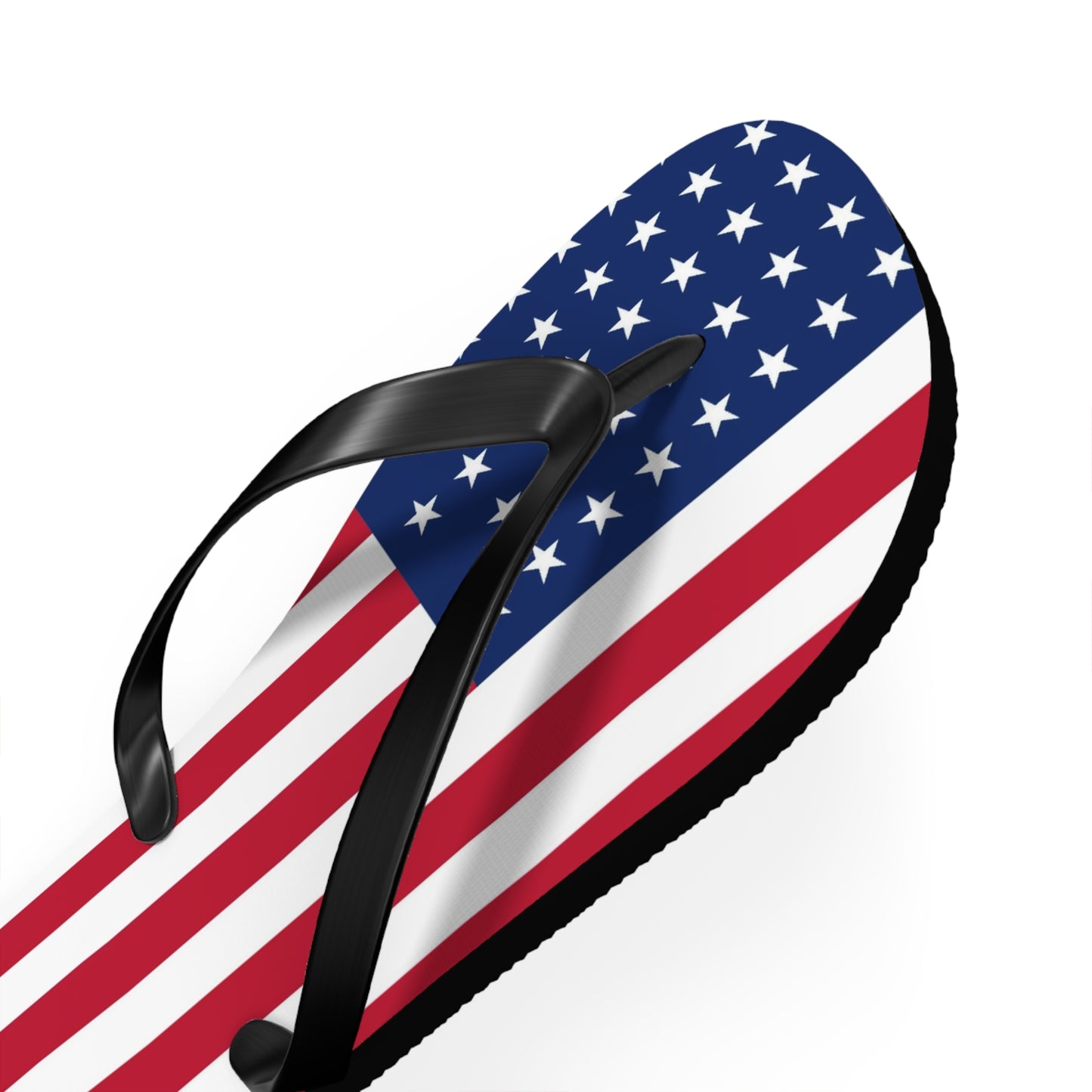 American Flag Flip Flops | Patriotic 4th of July Sandals | Made in USA