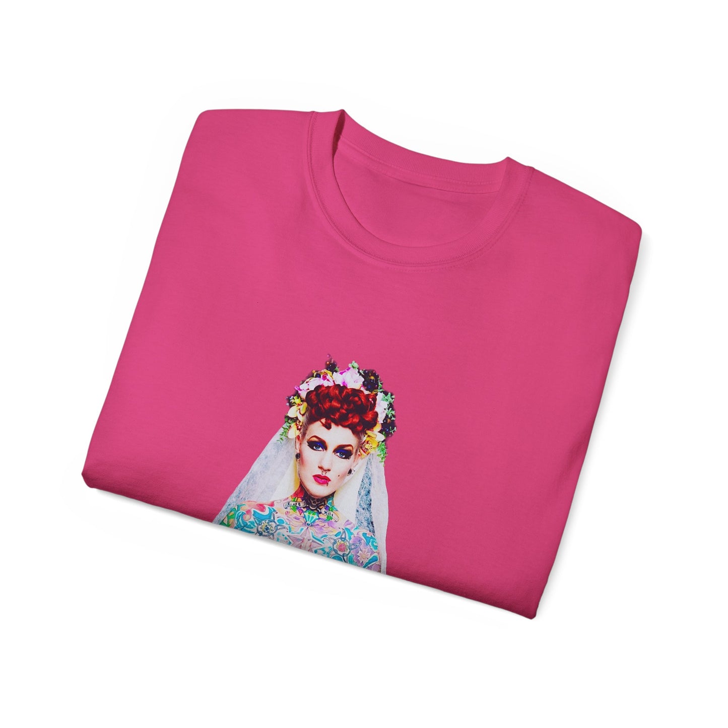 Tattoo Bride Shirt Vulgar Girls Models Original Photography Artwork | Sweat Proof T Shirt | Womens Mens Unisex Sweat Proof Tee