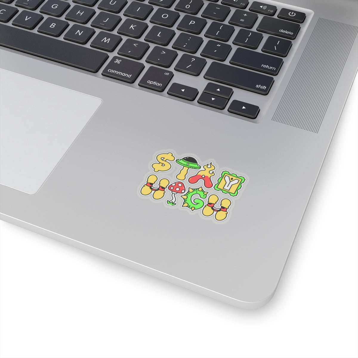 Stay High waterproof Decal no-bubble sticker for car, laptop, book, water bottle, etc