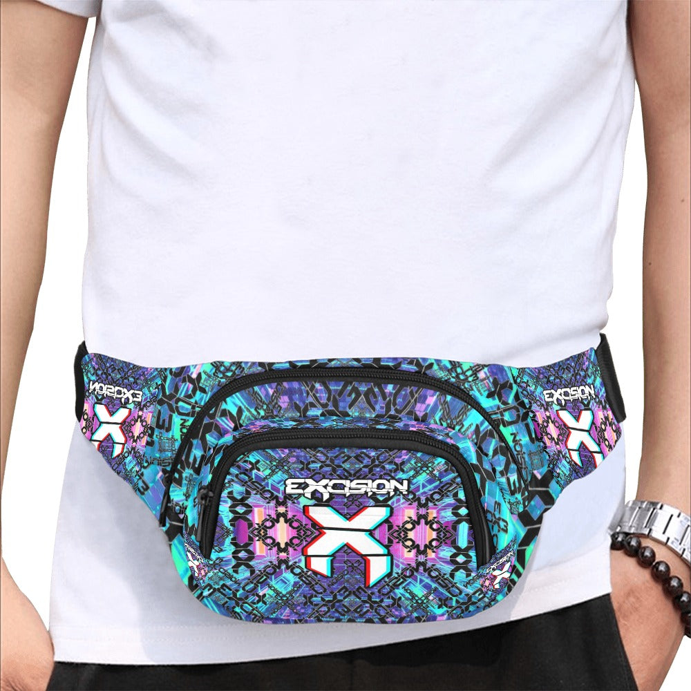 Ultimate Festival Fanny Pack Excision Waist Travel Sling Bag for Men Women Unisex