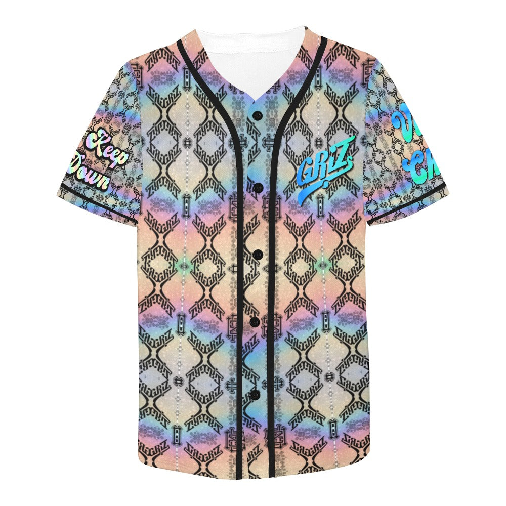 Iridescent Griz Jersey Let the Goods Time Roll