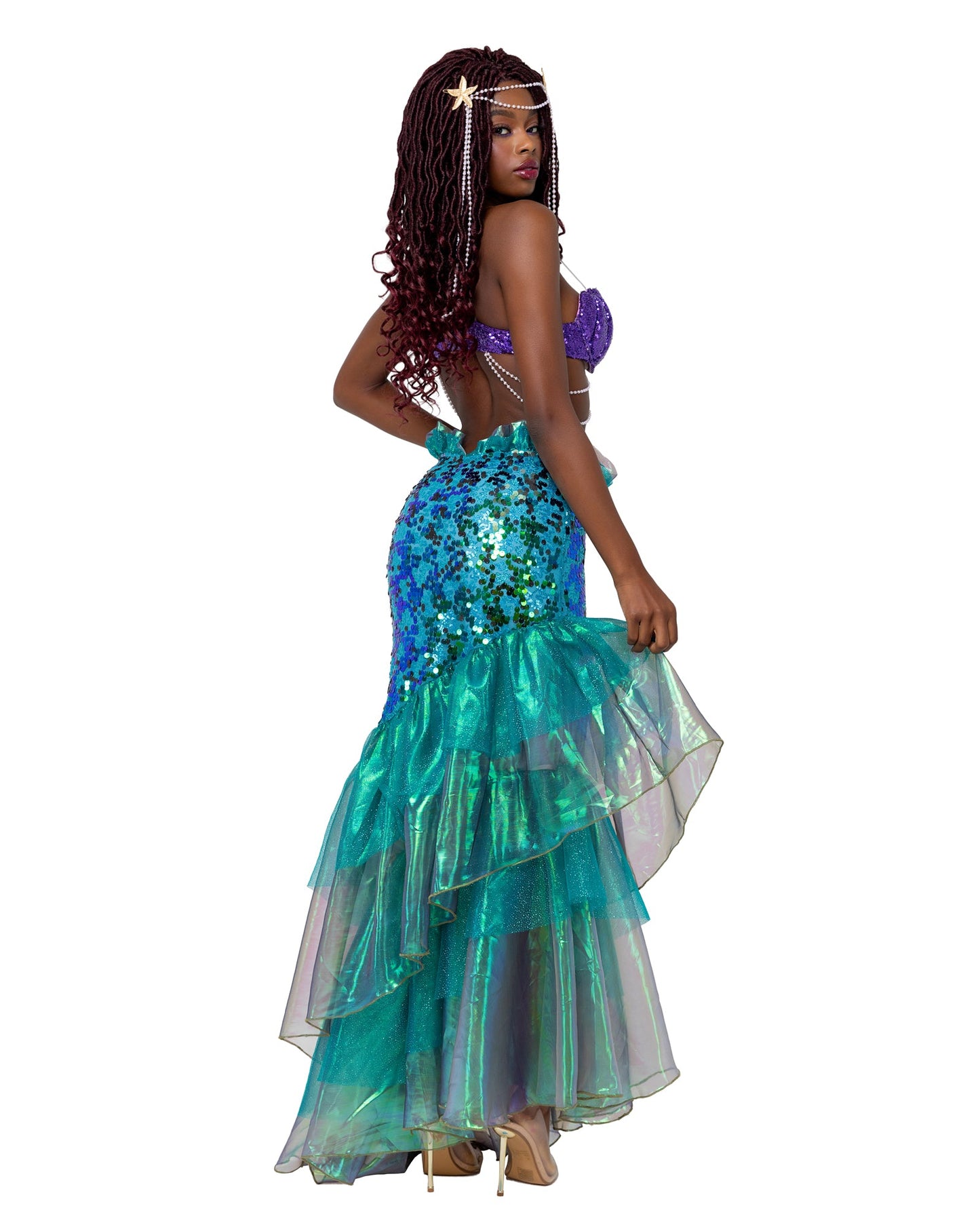 Ariel Little Mermaid Costume 3pc Set