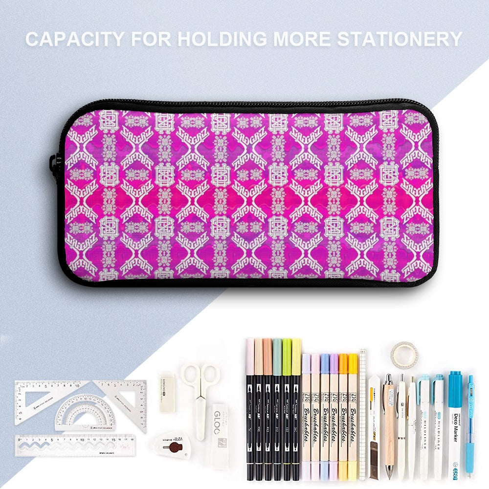 Psychedelic Backpack, Lunchbox, and Wallet Three piece set combination Travel Bag Package Set