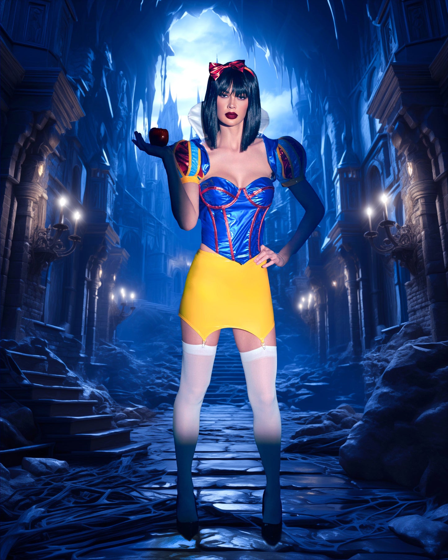 Snow White Costume 3pc Set