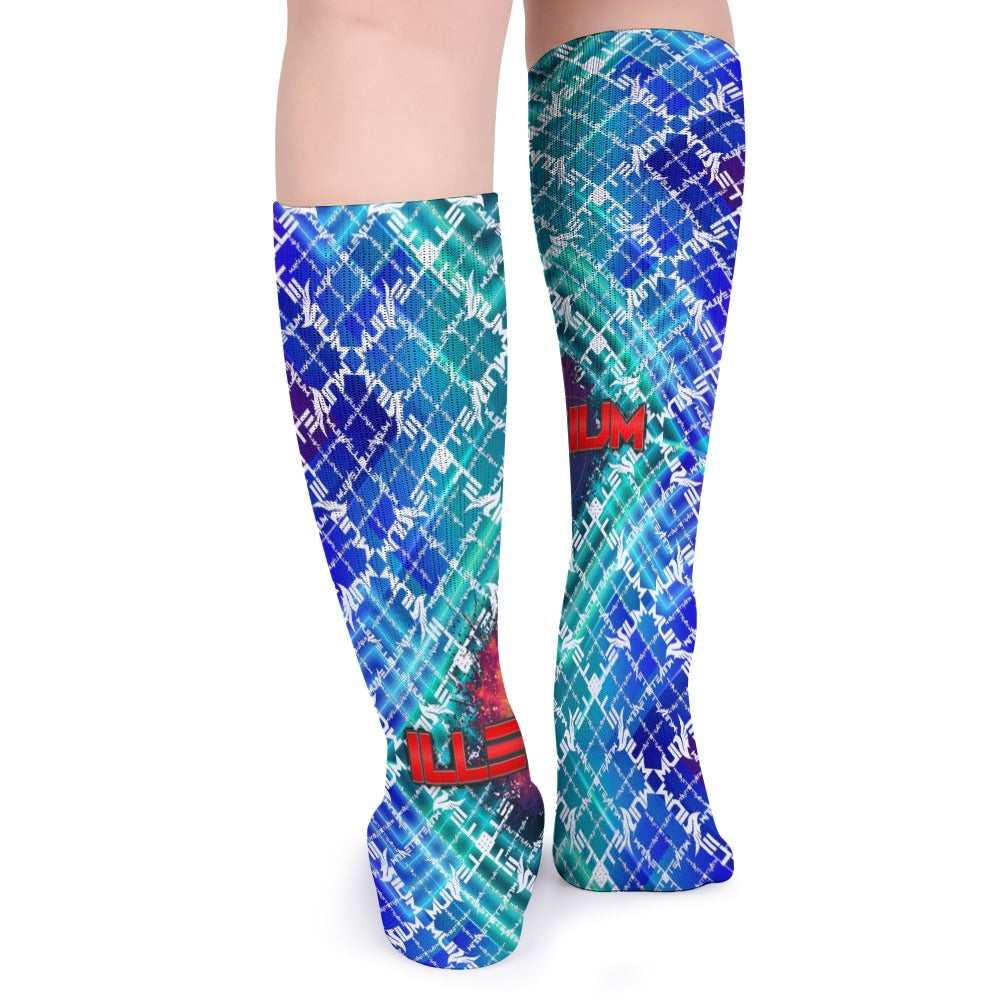 Illenium Socks 5 Pack Sweat-Proof Odor-Resistant Breathable Large Socks