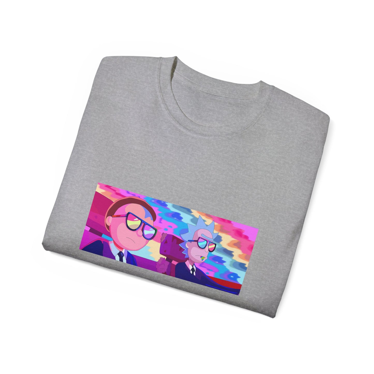 Rick and Morty T-Shirt Psychedelic Hyperdrive Sweatproof