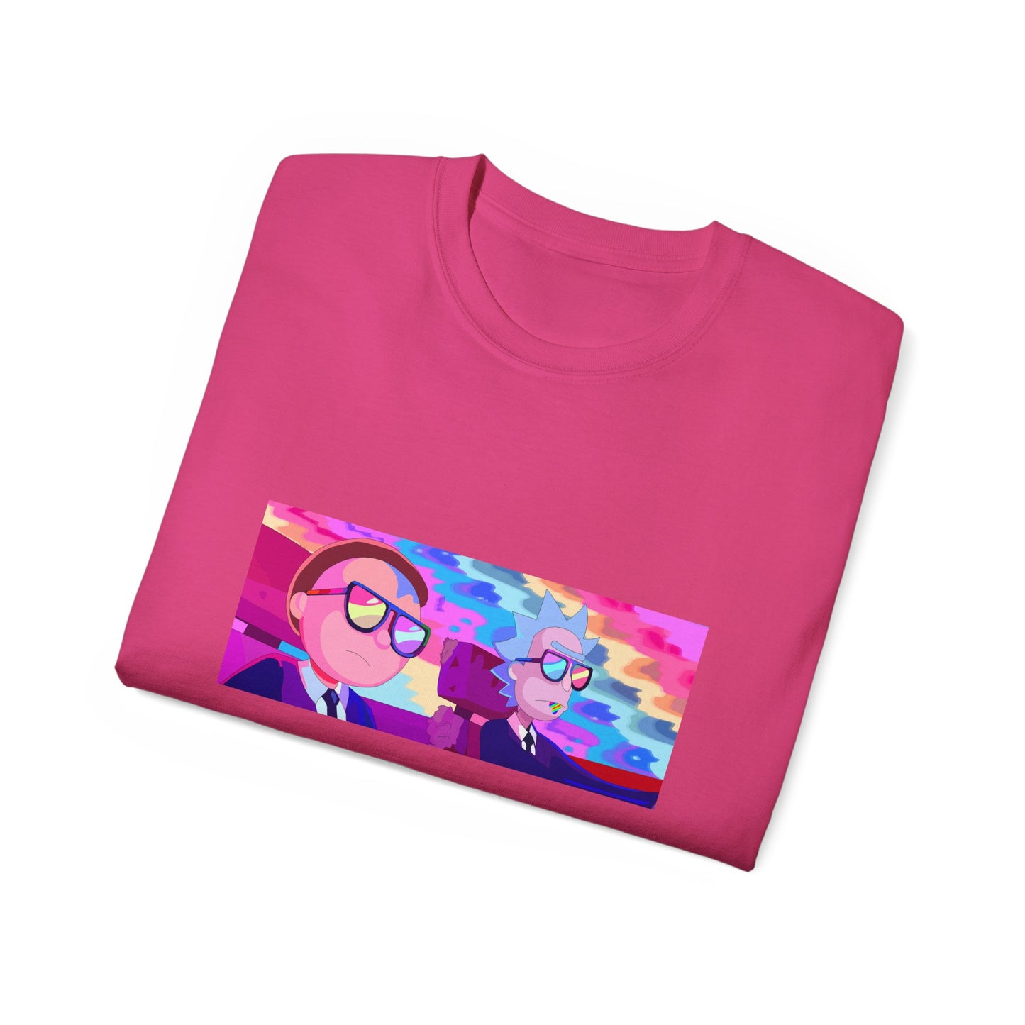 Rick and Morty T-Shirt Psychedelic Hyperdrive Sweatproof