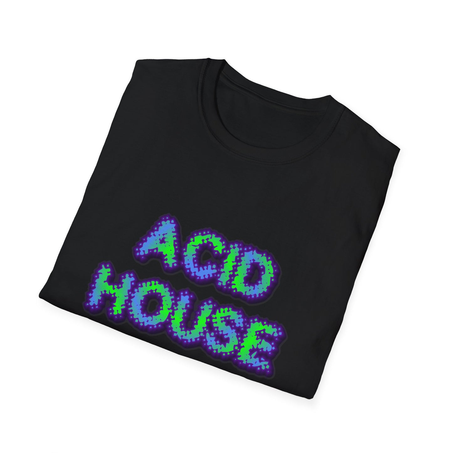 Acid House Softstyle T-Shirt EDM Rave Music Festival Tee Mens Womens Unisex
