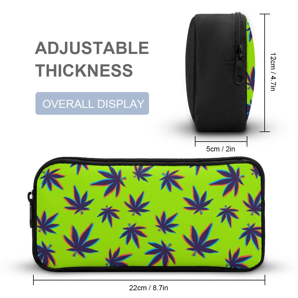 Psychedelic Backpack, Lunchbox, and Wallet Three piece set combination Travel Bag Package Set
