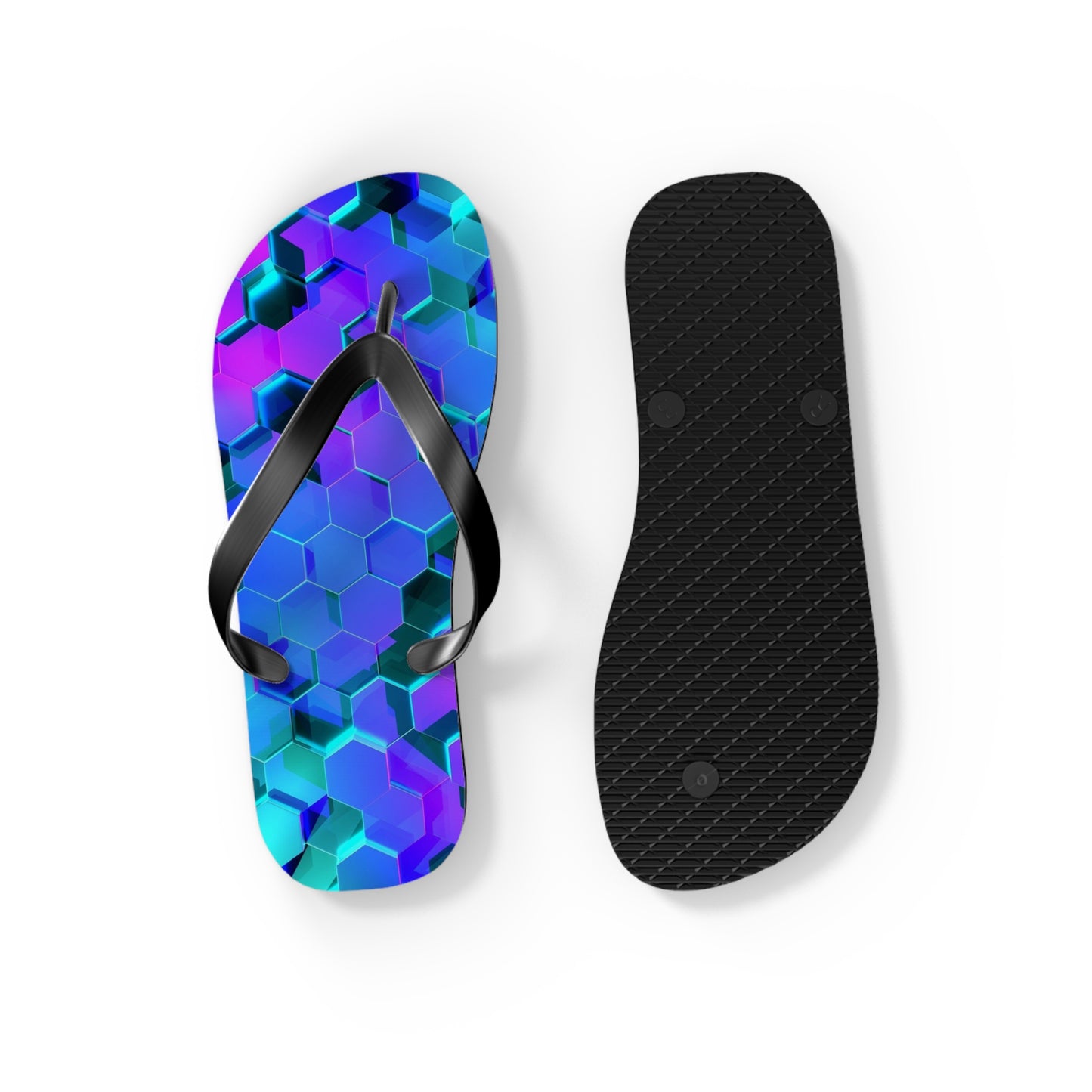 3D Bio-mech Unisex Flip Flops