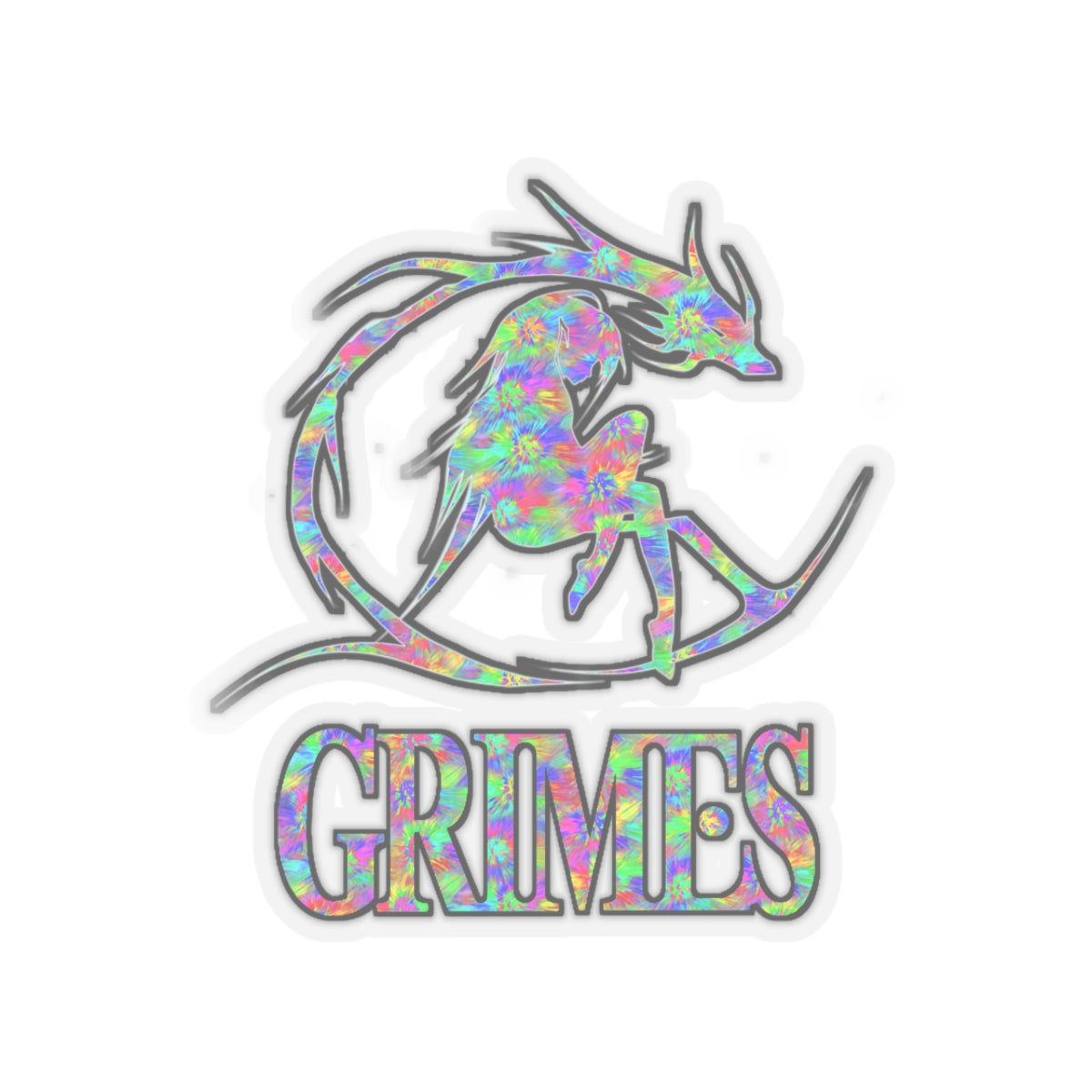 Grimes Stickers, Decal