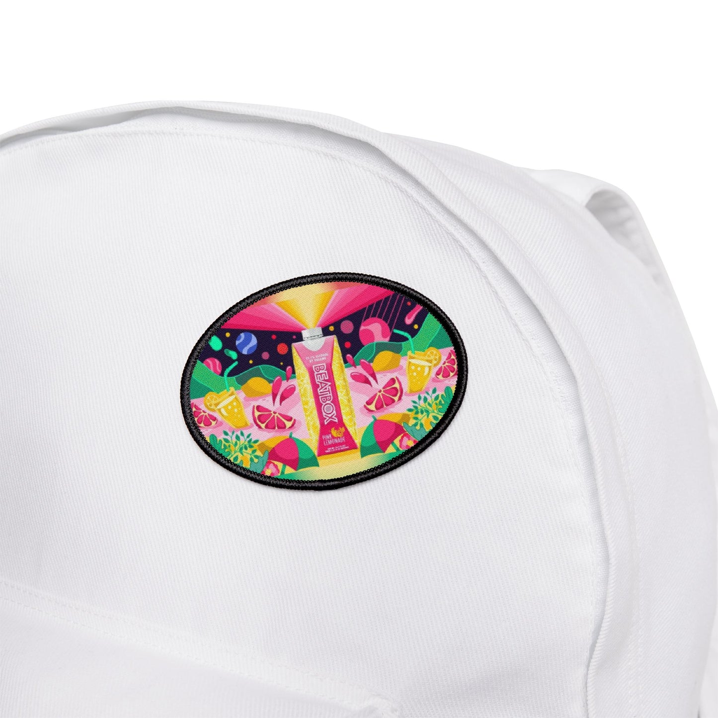 Custom Beat Box Easy Iron-On Patches Rave Accessory Fun Festival Flair to Personalize Jackets, Backpacks, Hoodies, Gifts