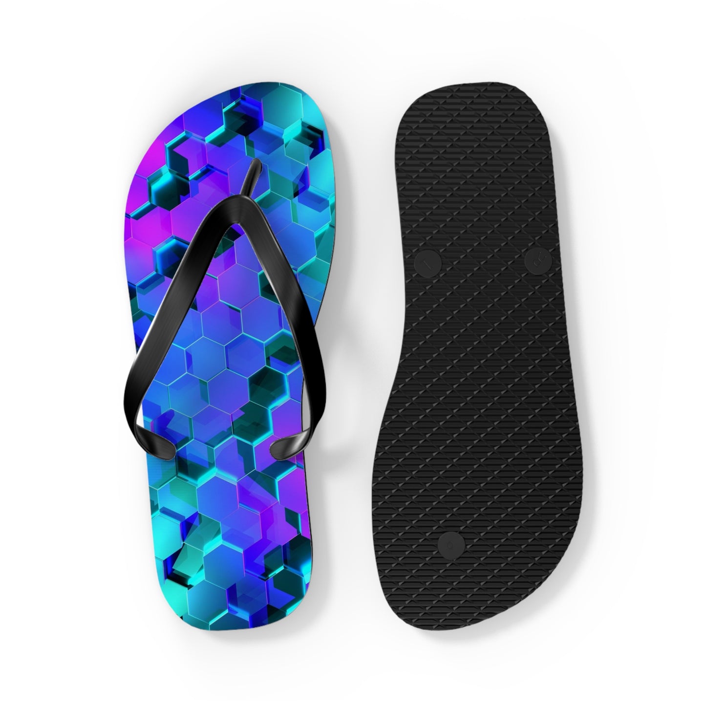 3D Bio-mech Unisex Flip Flops