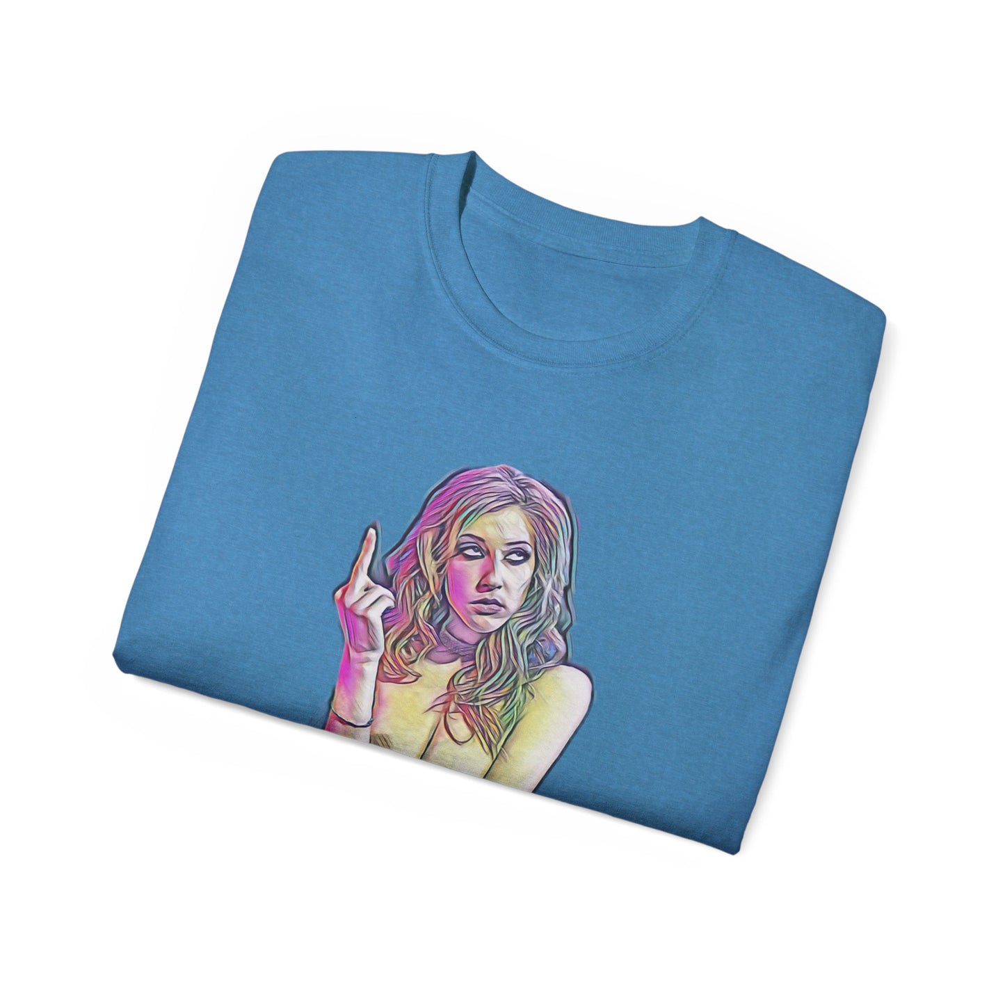 Middle Finger Vulgar Girls Nude Model Photography Art Sweat Proof Shirt Sexy Womens Mens Unisex Tee