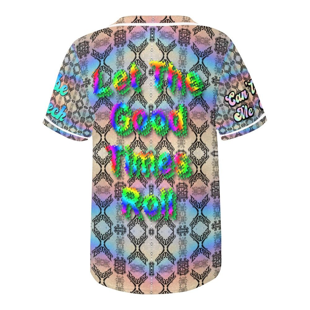 Iridescent Griz Jersey Let the Goods Time Roll
