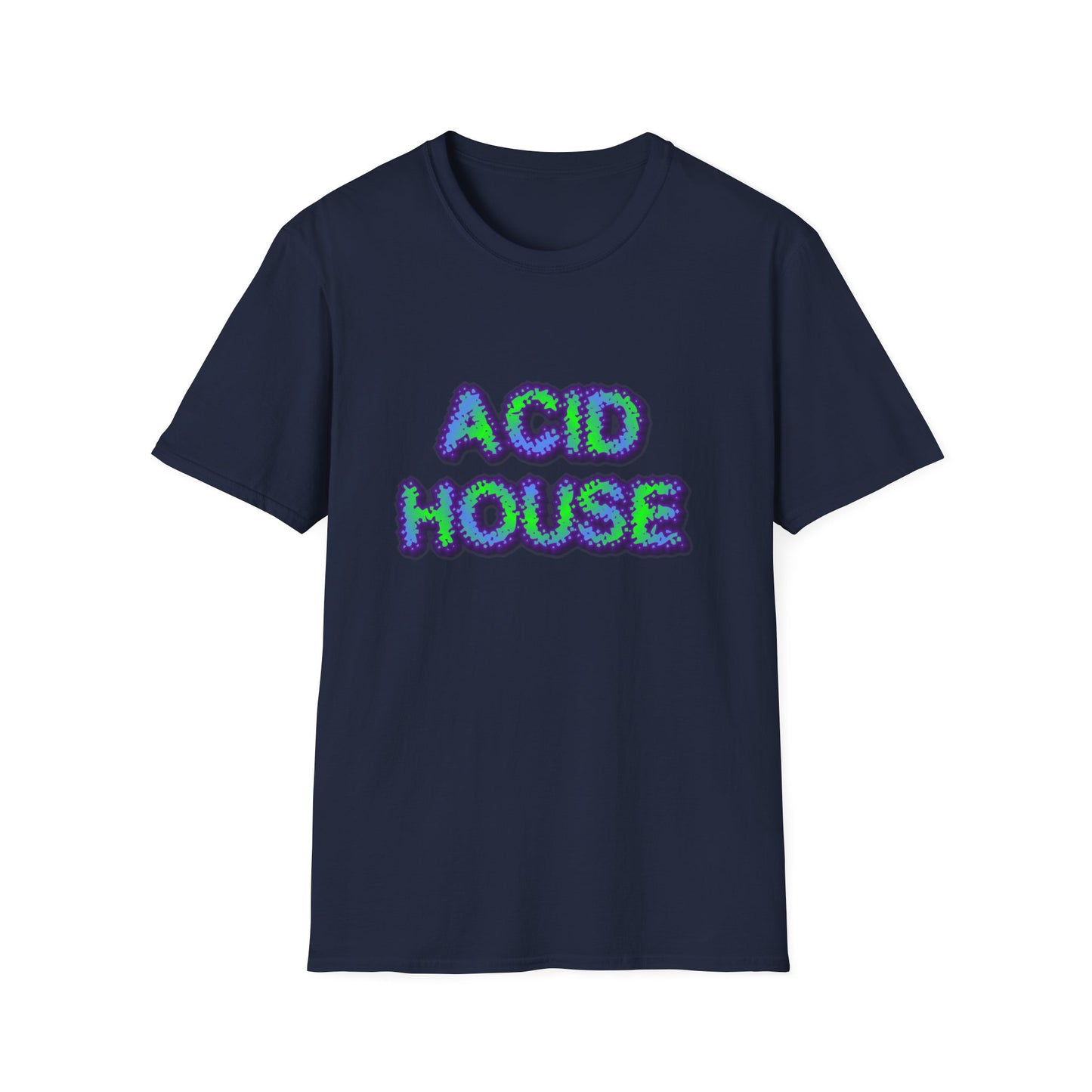 Acid House Softstyle T-Shirt EDM Rave Music Festival Tee Mens Womens Unisex