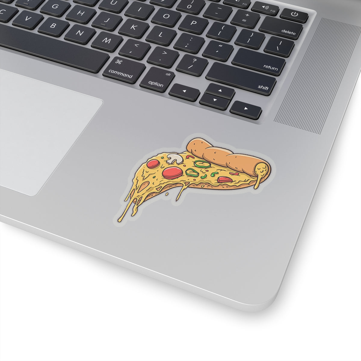 Extra Cheesy Pizza Vinyl Decal Sticker for Pasties, Car, Window, Book, Laptop, Wall Decor