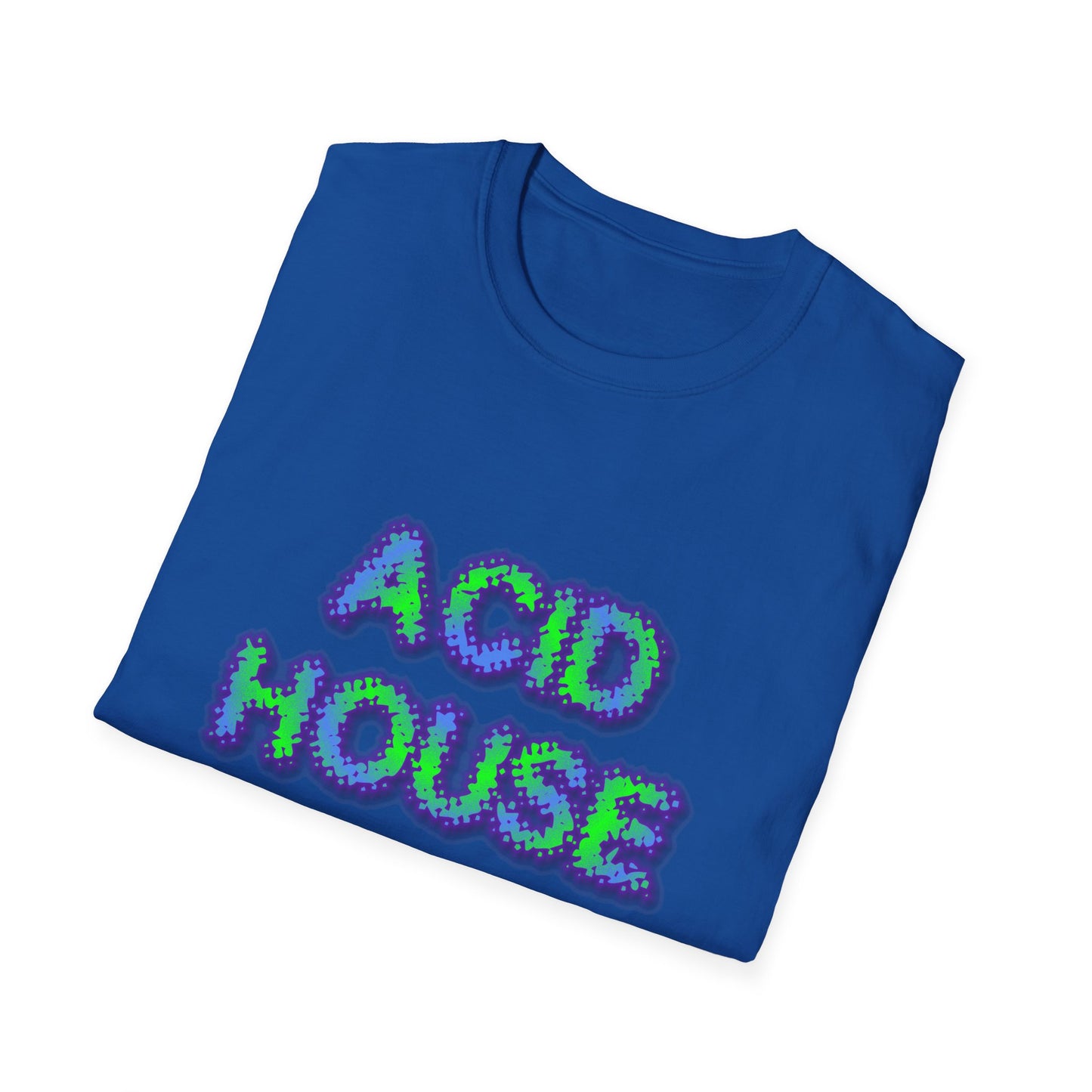 Acid House Softstyle T-Shirt EDM Rave Music Festival Tee Mens Womens Unisex