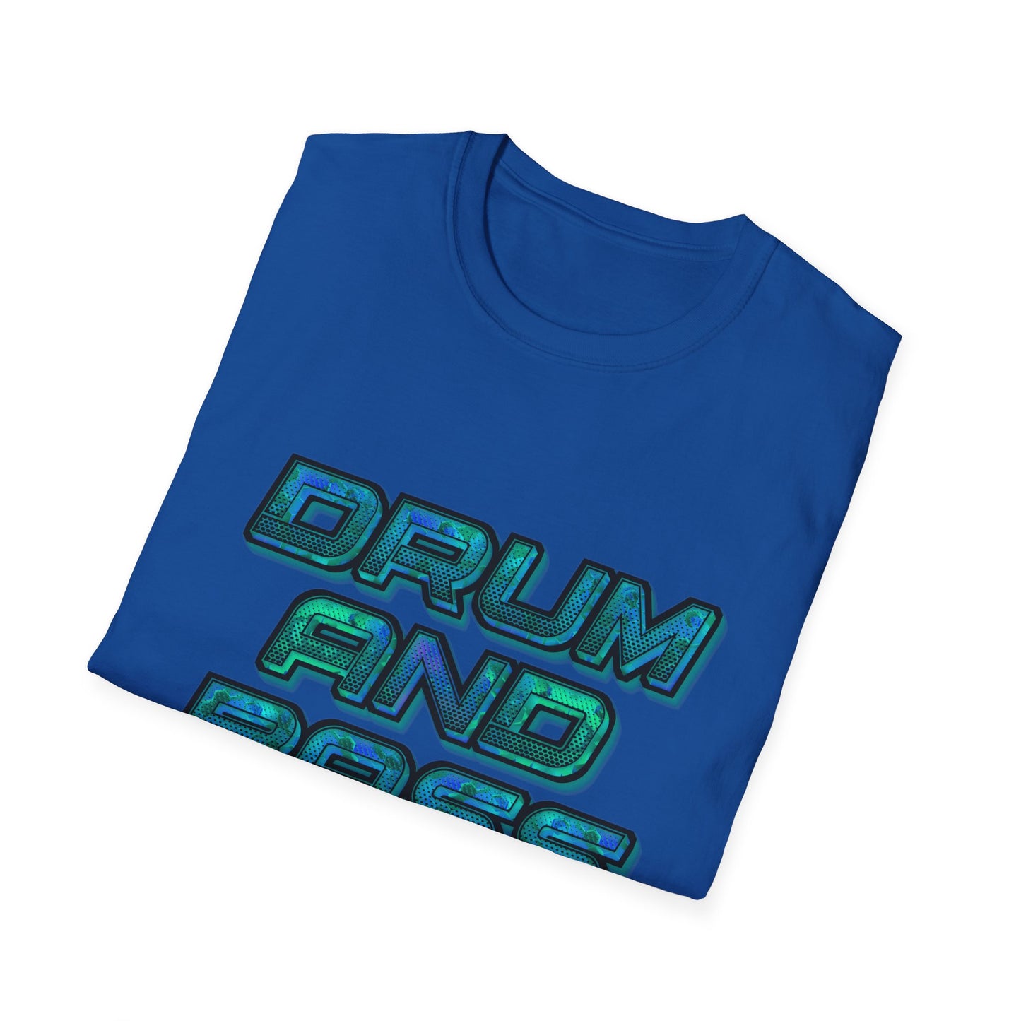Drum and Bass All Day Every Day Softstyle T-Shirt DnB Mens Womens Unisex Music Lover Gift, Rave Apparel, Festival Wear, Streetwear