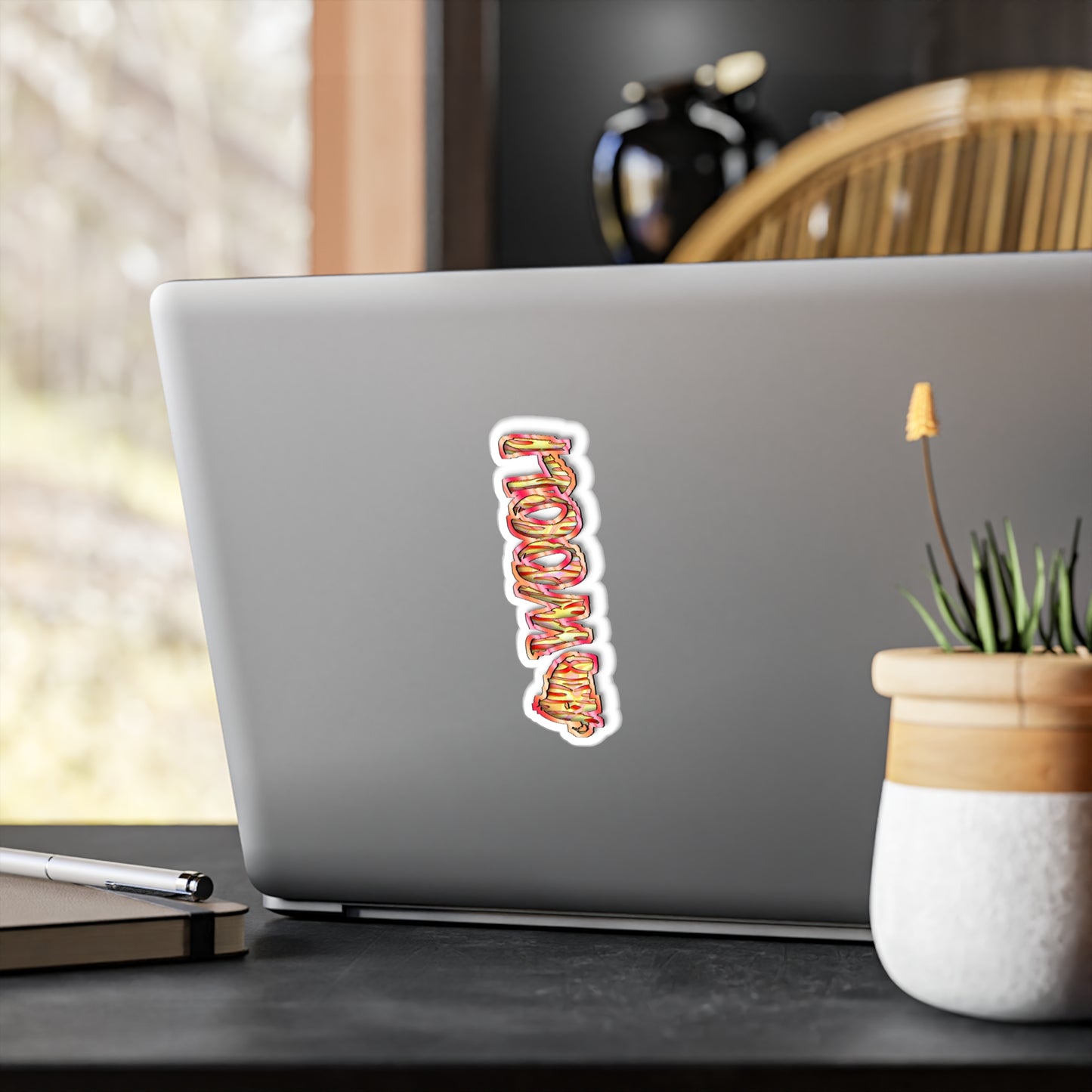 Custom Wooli Stickers Kiss-Cut Vinyl Decals for Festivals, Rave Gifts, Personalization, Car, Laptop, Water Bottle, Gift, Home Decor