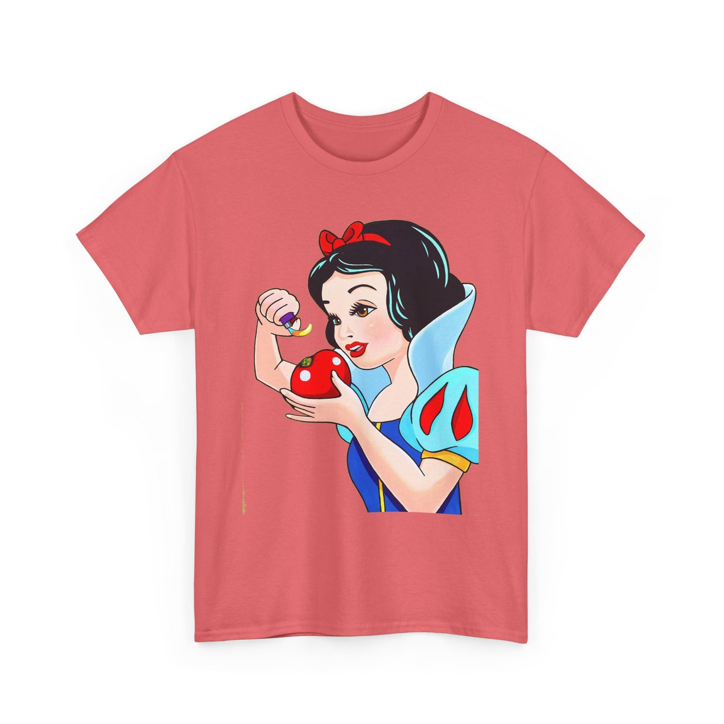 Snow White Blaze Sweatproof Thick Cotton Rave Shirt Mens Womens Unisex