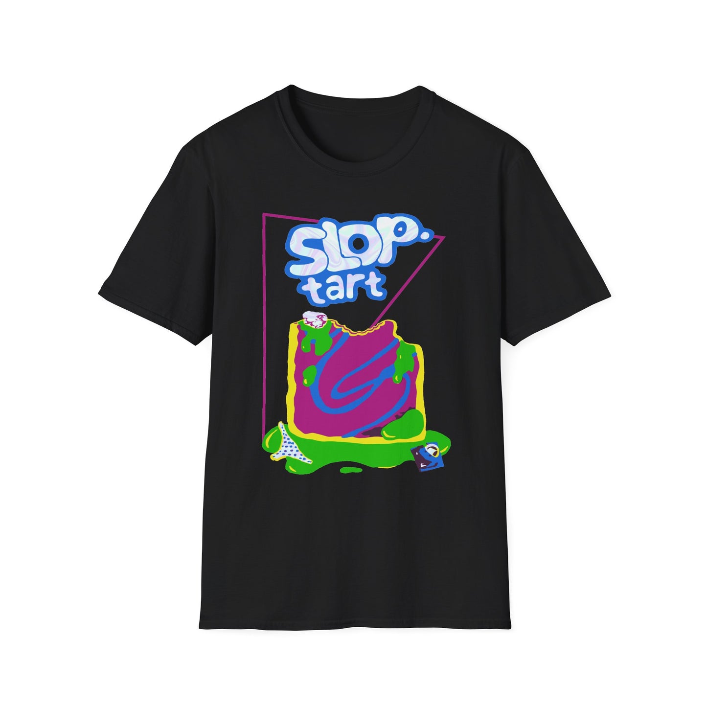 The Infamous SLOP TART Shirt Softstyle Cotton Rave T-Shirt Mens Womens Unisex Ravewear, Music Festival Tees, Streetwear