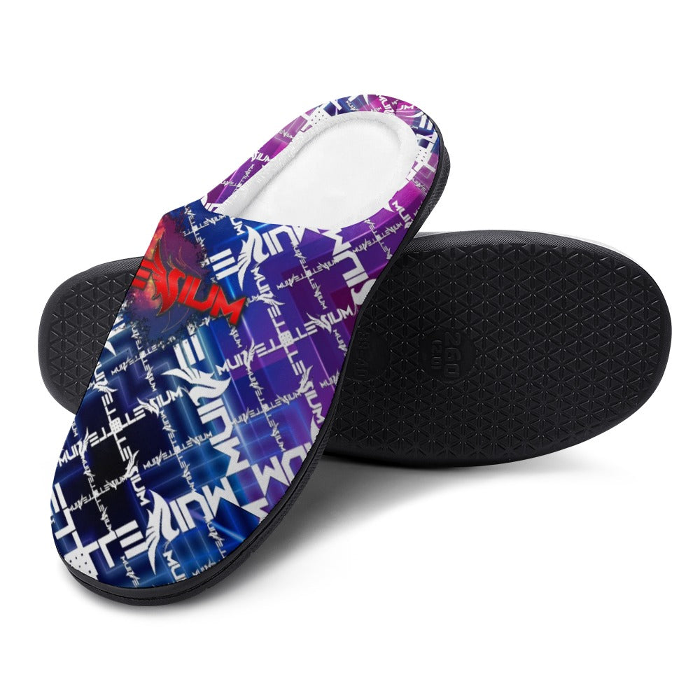 EDM Artist Cotton Slippers Soft, Comfy, No-Slip, Waterproof, Odor-resistant Music Festival Rave Gifts Mens Womens Unisex LIMITED EDITION