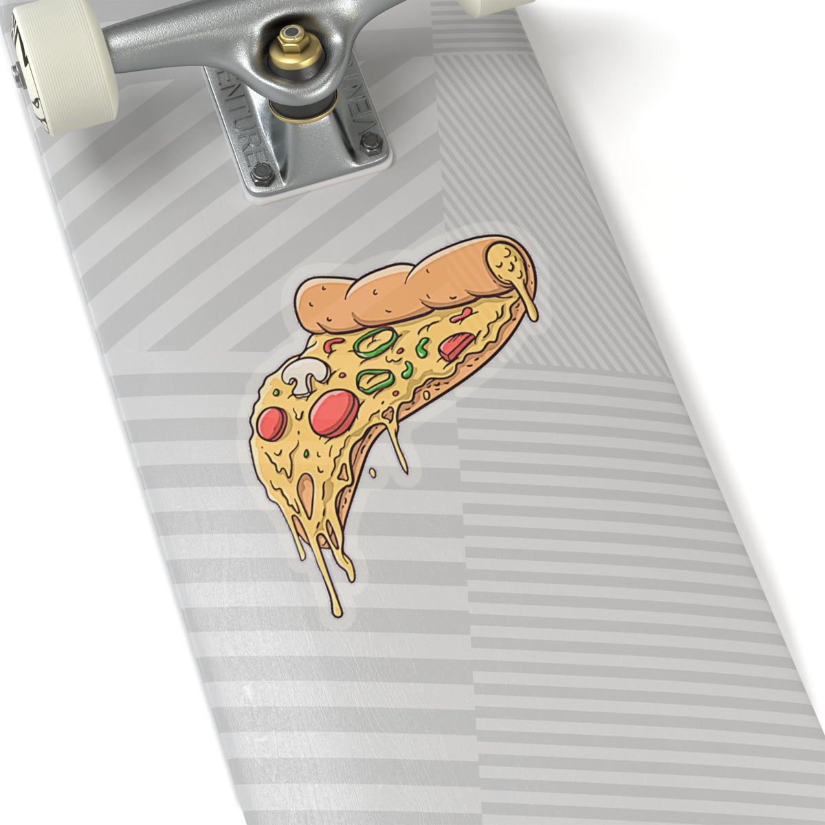Extra Cheesy Pizza Vinyl Decal Sticker for Pasties, Car, Window, Book, Laptop, Wall Decor