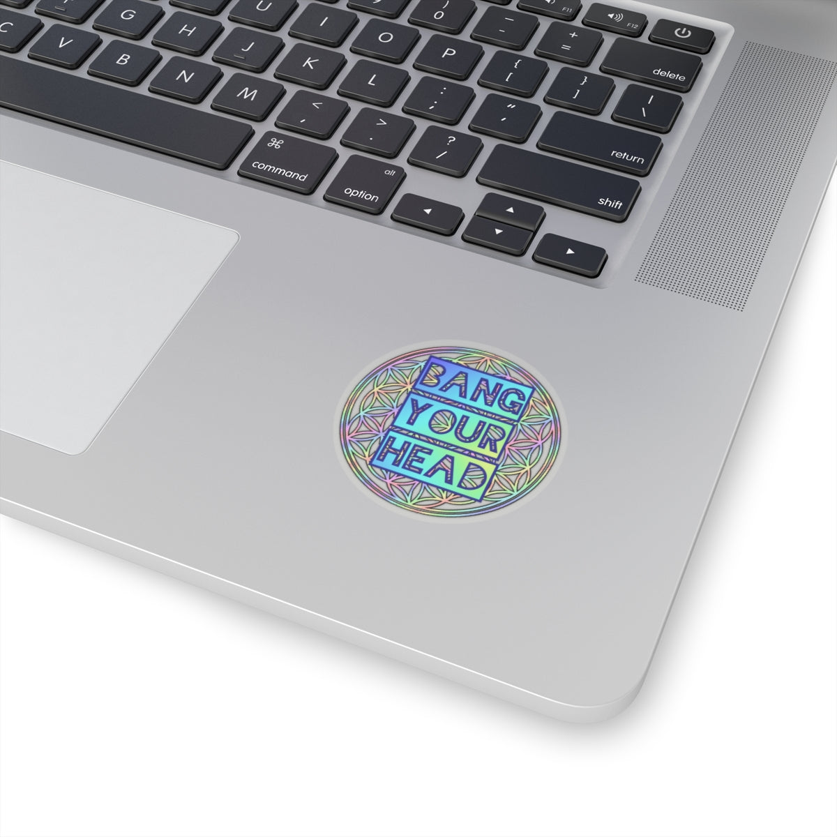 BANG YOUR HEAD waterproof Decal no-bubble sticker for car, laptop, book, water bottle, etc