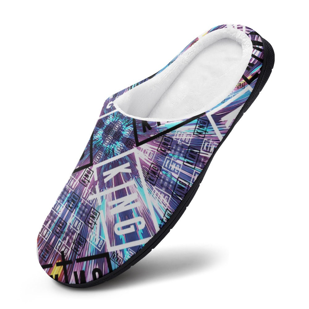EDM Artist Cotton Slippers Soft, Comfy, No-Slip, Waterproof, Odor-resistant Music Festival Rave Gifts Mens Womens Unisex LIMITED EDITION