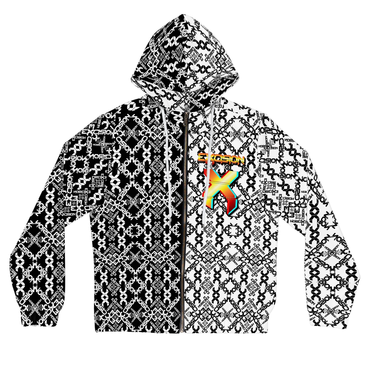 Excision Zip Up Music Festival Hoodie for Women