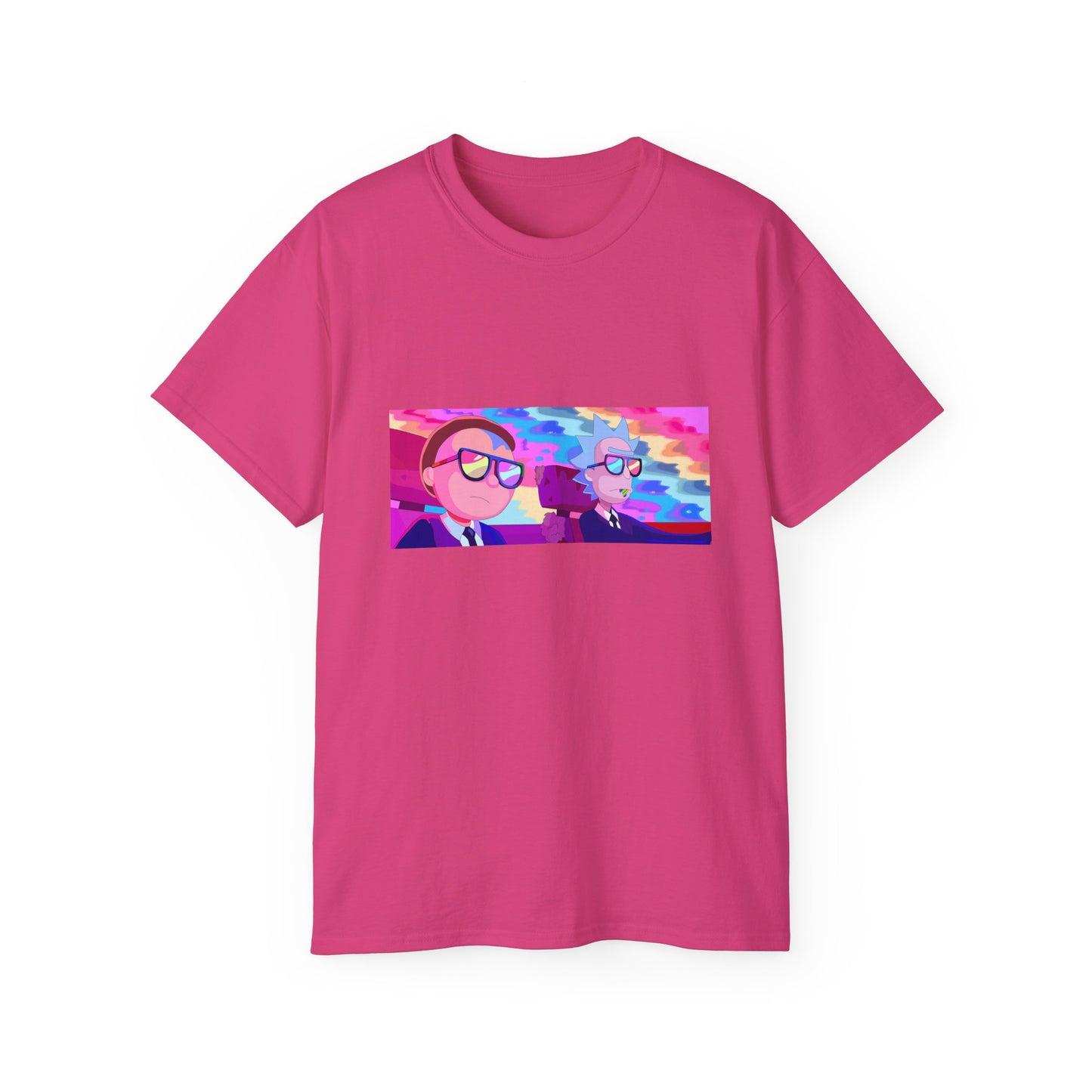 Rick and Morty T-Shirt Psychedelic Hyperdrive Sweatproof