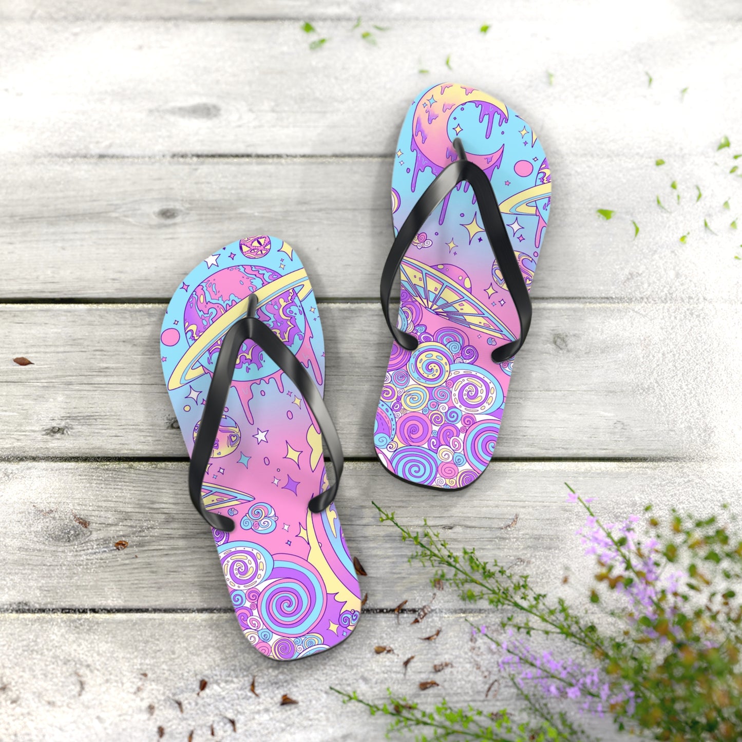 Space Melt Beach Sandal Flip Flops