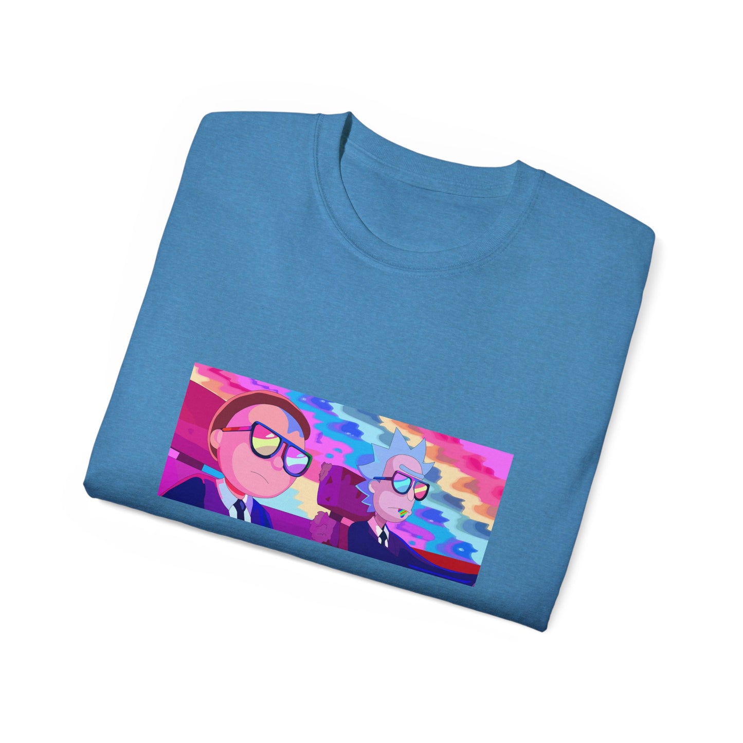 Rick and Morty T-Shirt Psychedelic Hyperdrive Sweatproof