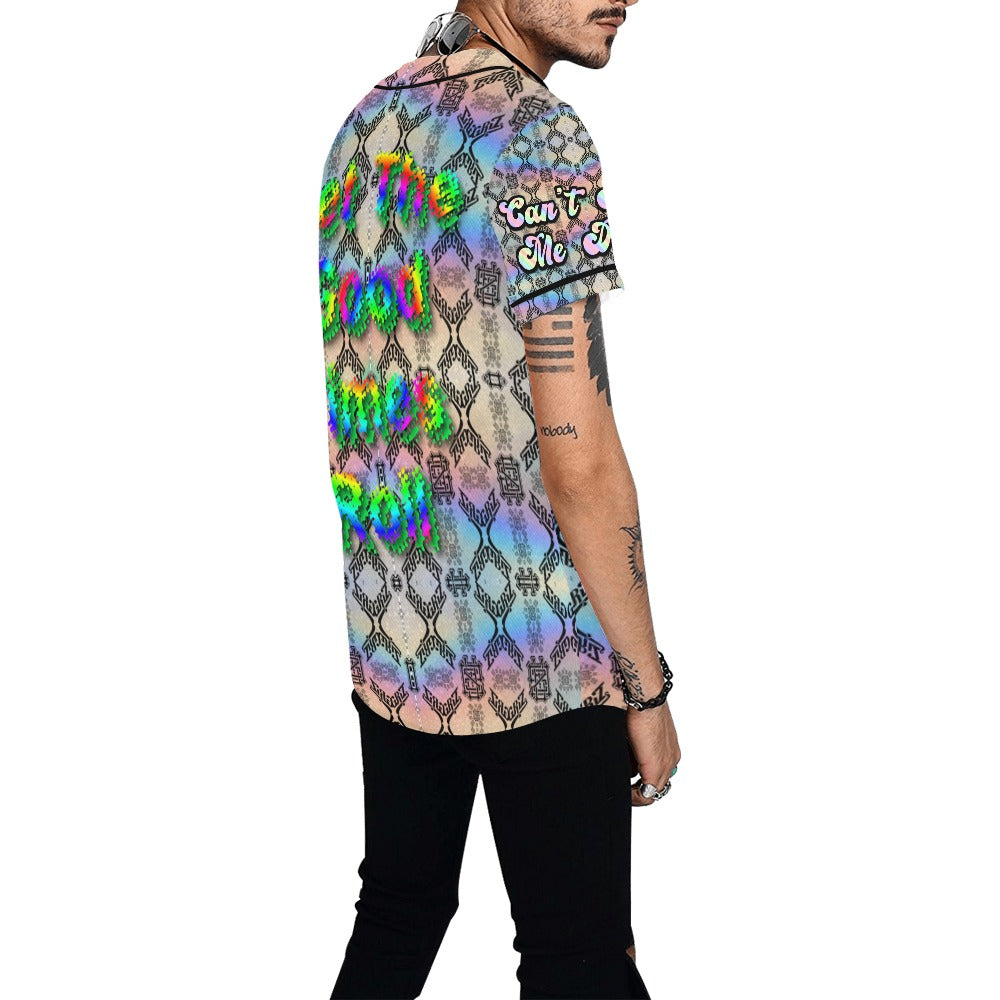 Iridescent Griz Jersey Let the Goods Time Roll