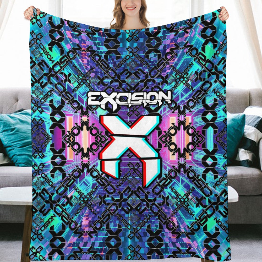 Excision Throw Blanket
