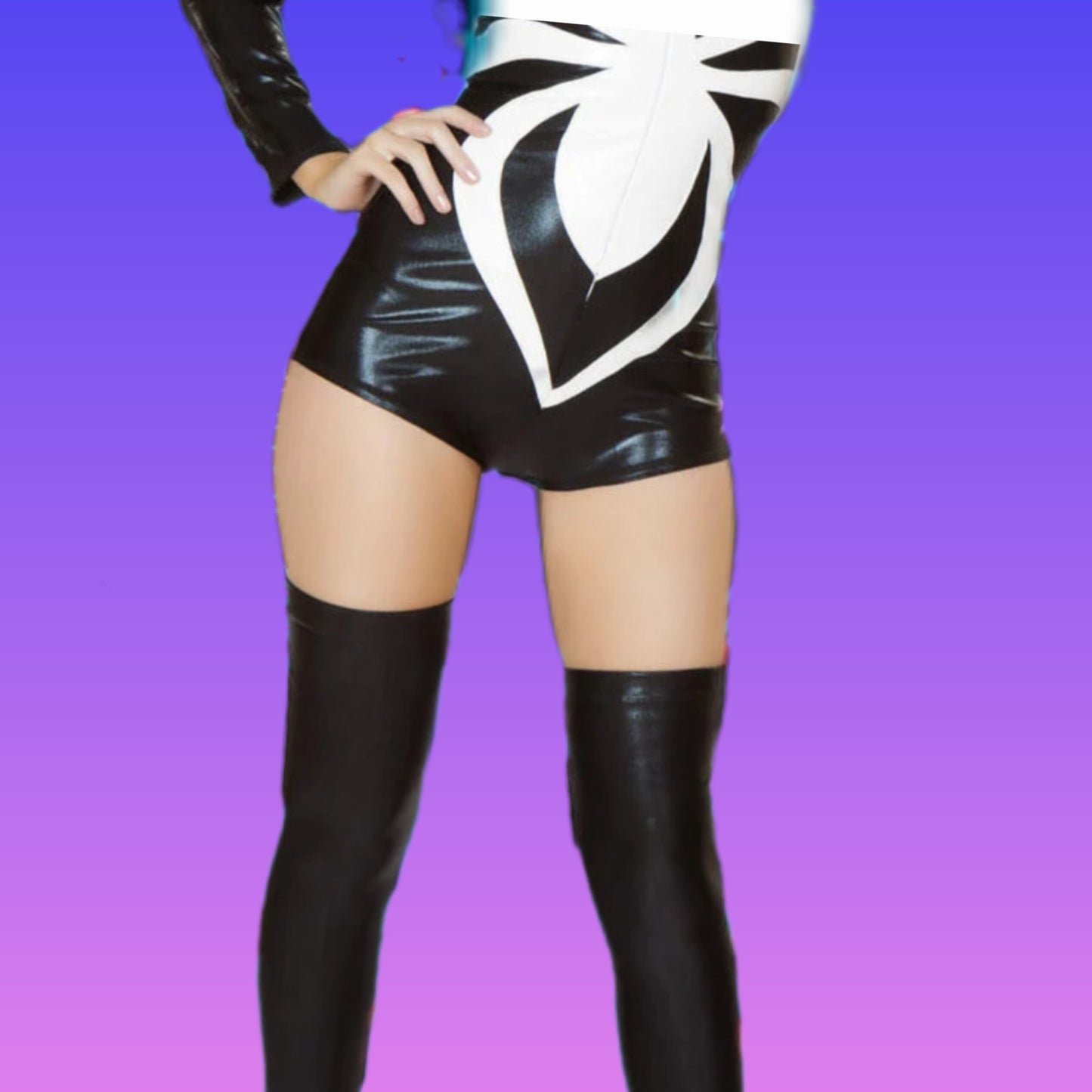 Spider Girl and Symbiote Cute Costume 2pc Set