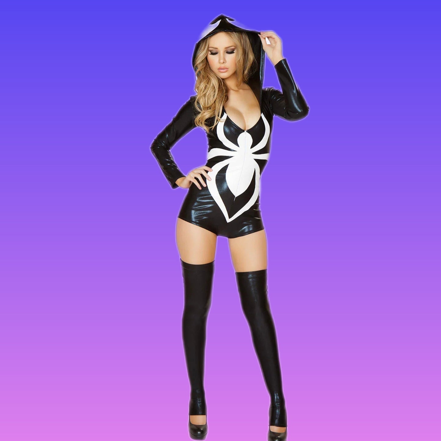 Spider Girl and Symbiote Cute Costume 2pc Set