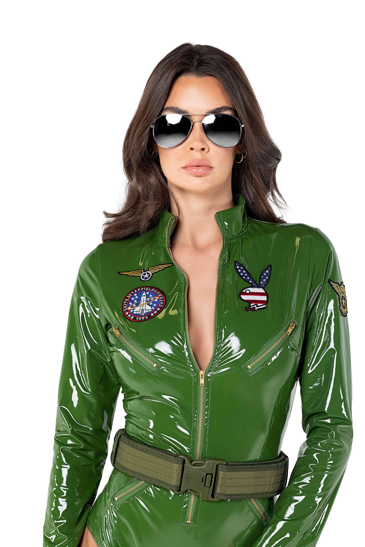 Playboy Top Gun Costume 2pc Set