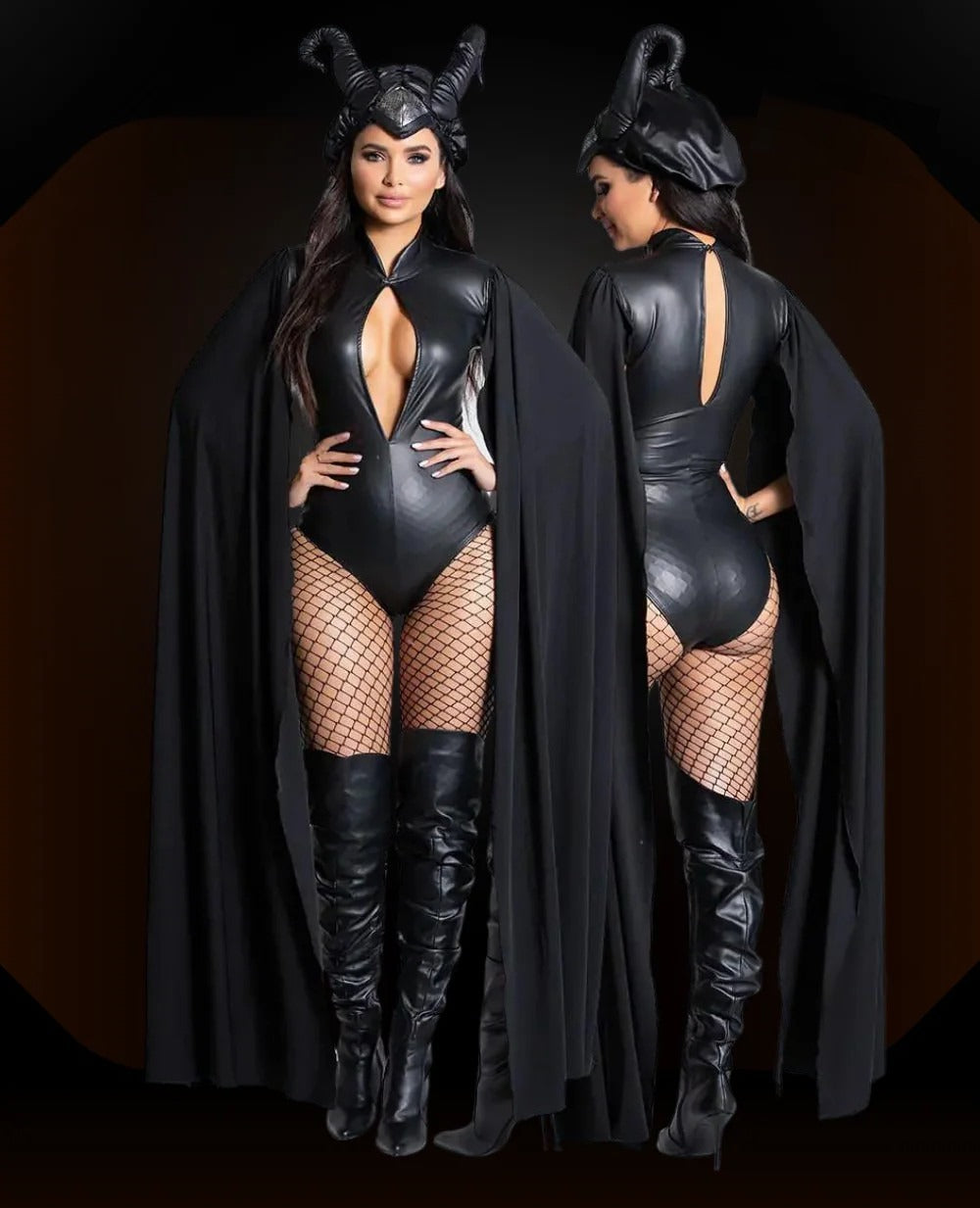 Sexy Maleficent Costume Set