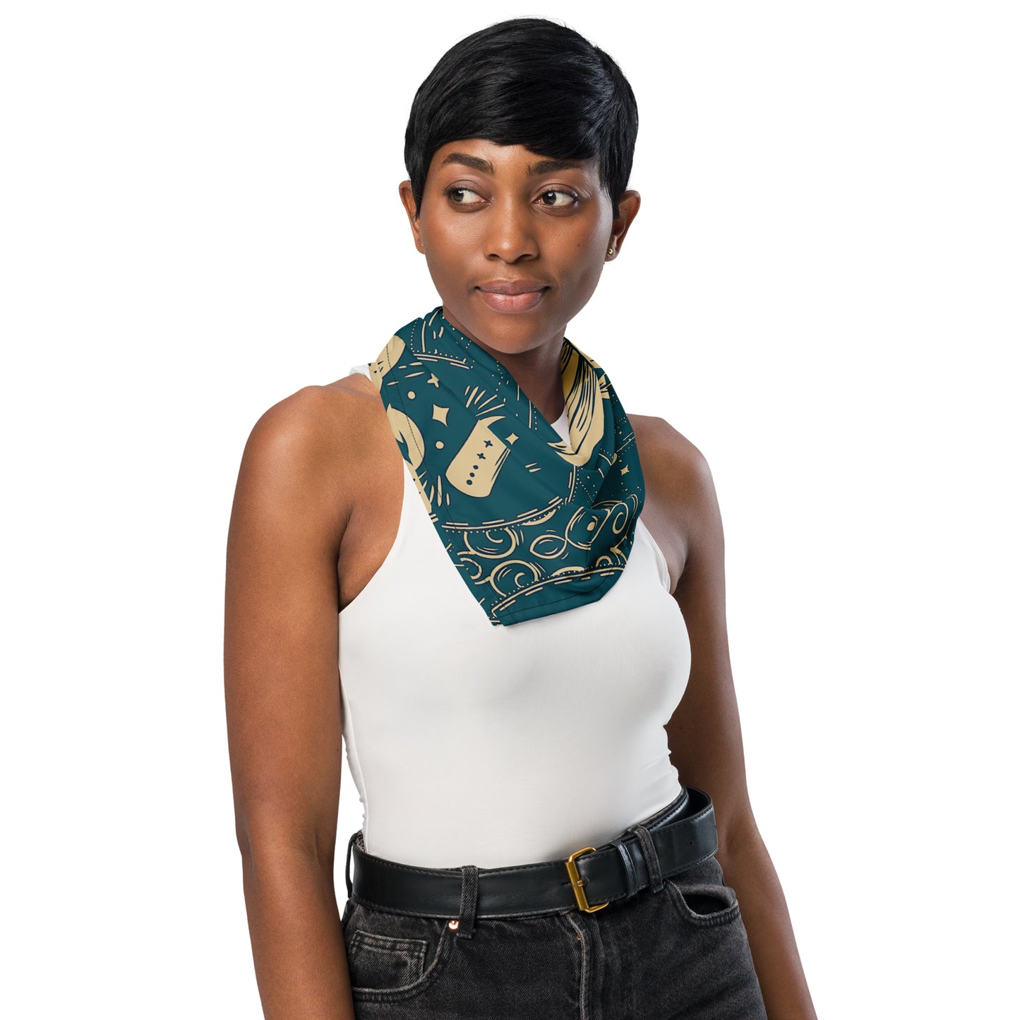 Tarot Bandana mockup