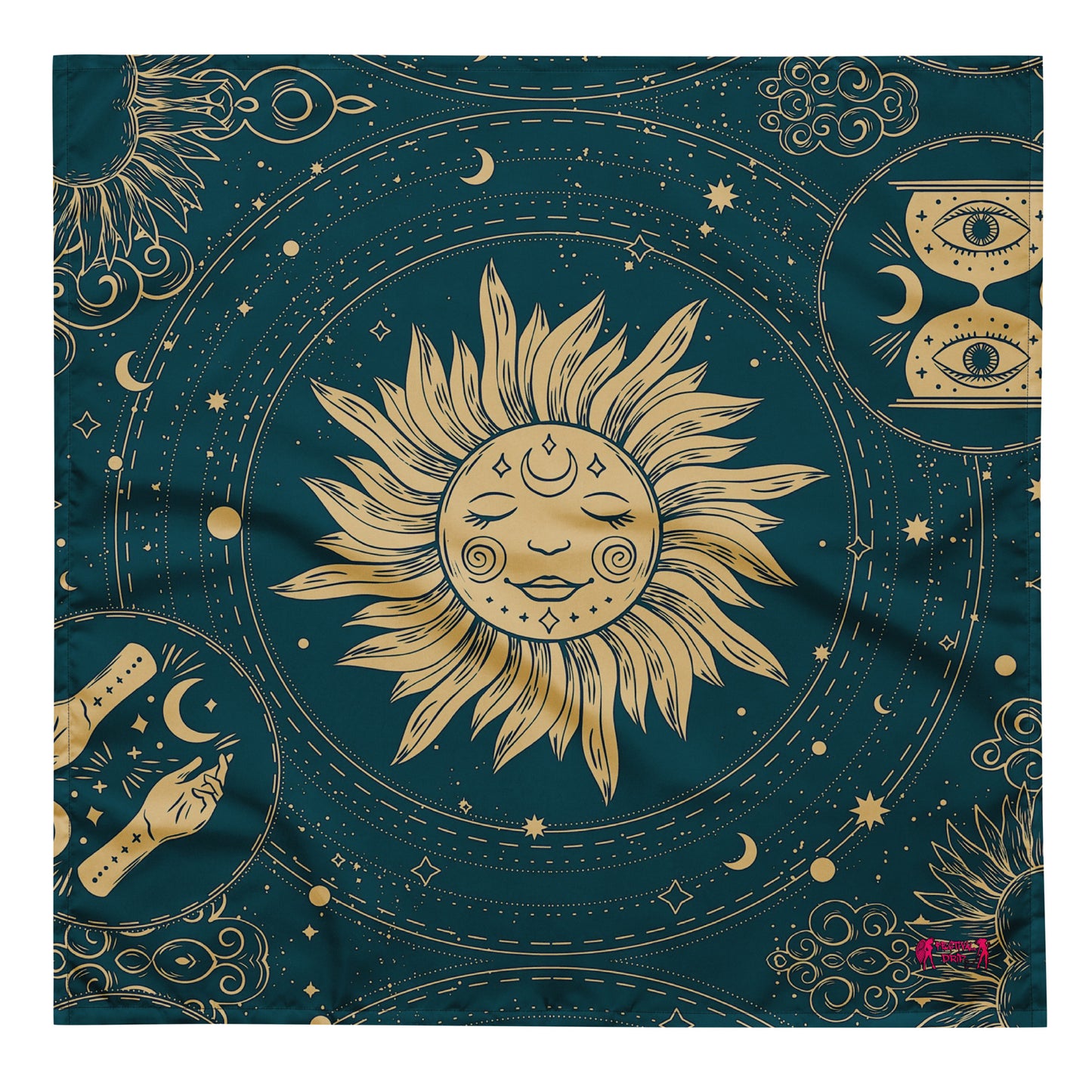Product mockupTarot Bandana mockup full